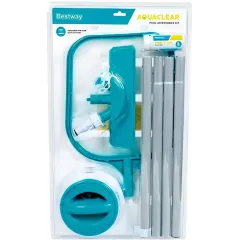 Набор Bestway для чистки бассейна (сачок, щетка, дозатор, тест-полоски, ремонтный набор, ручка) 5879