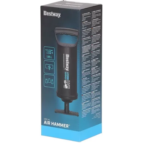 Насос Bestway ручной 36см 3 насадки 62003 (222611)