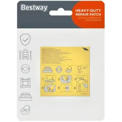Ремкомплект Bestway для бассейнов 6,5х6,5см 6 самоклеящихся заплат (62091 BW)