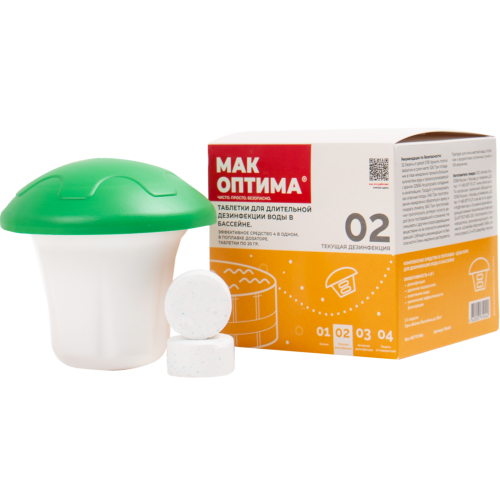 Средство Mak для дезинфекции воды 4 mini в диффузоре 10440 (268825)