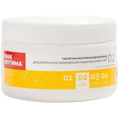 Средство Mak для дезинфекции воды 4 таблетки 10087 (268827)