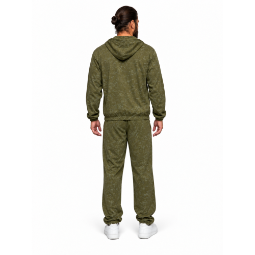 Костюм Трикотажный Принт Зеленый (48-50 182-188)