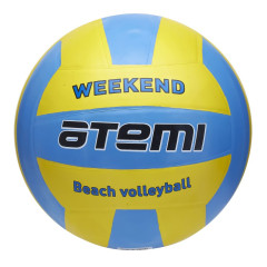 Мяч в/б ATEMI VB140 WEEKEND резина,желт-голубой