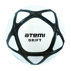 Мяч ф/б ATEMI DRIFT PVC бел/чёрн., р.5, ламинированный