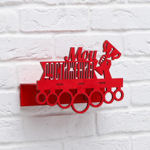 Медальница с полкой МОИ ДОСТИЖЕНИЯ (2772740)