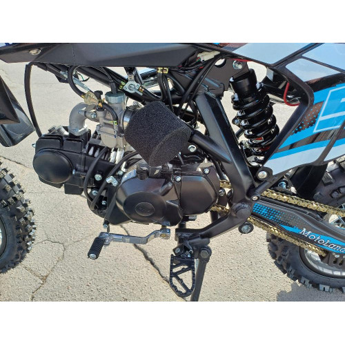 Питбайк  Motoland GF125 E синий/чёрный *4
