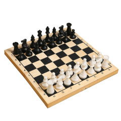 Игра настольная 2 в 1 Лучший (шахматы, шашки) (3877946)