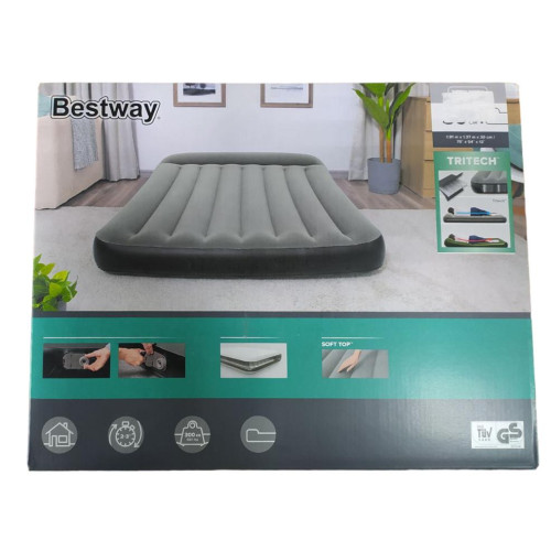 Матрац BEST WAY 67462 AEROLAX AIR BED (DOUBLE), 191х137х30см