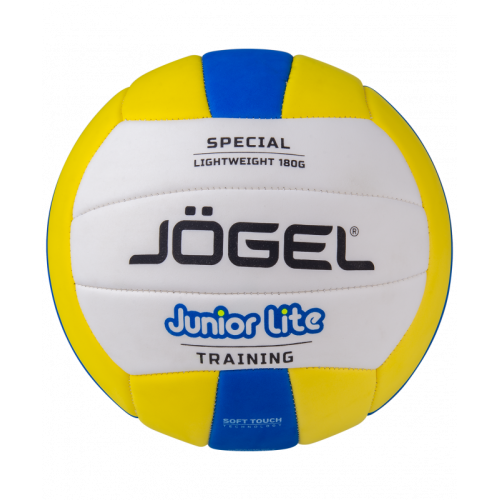 Мяч в/б JOGEL Junior Lite белый/желтый р.5