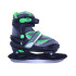 Коньки раздвижные TECH TEAM TIM ICE р.30-33 green