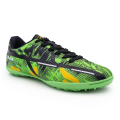 Бутсы ф/б VIRTEY TURF 23876, иск.кожа, цв. зеленый/черный, р.40