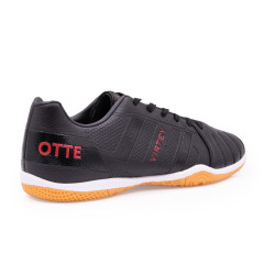 Бутсы ф/б VIRTEY INDOOR 21730 OTTE, иск.кожа, цв. черный/красный, р.38