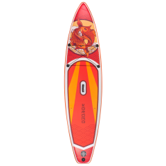 SUP-доска надувная универсальная TECH TEAM KOROMO 350x84x15см (сиденье, каячное весло)(816126)