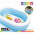 Бассейн INTEX 57482 надувной, детский Морские друзья, с надувным дном, 163х107х46см, 3+