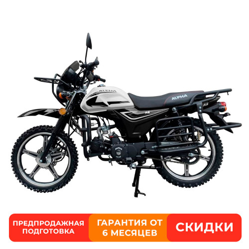 Мопед MOTOLAND ALPHA Forester RS 11 черный/белый*1