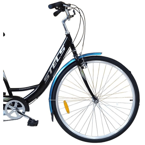 Велосипед Stels Legenda 390 V 28'' (черный)