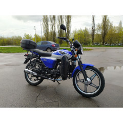 Мопед MOTOLAND ALPHA RX LUX 11 синий/белый *1