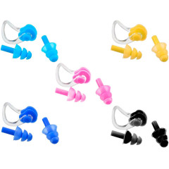 Зажим для носа CLEACCO C-0317 (беруши + зажим носа) (6348)