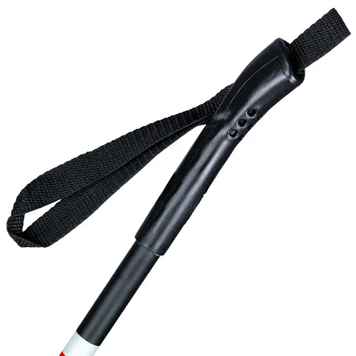 Палки лыжные VUOKATTI 130 Black/Red 100% стекловолокно