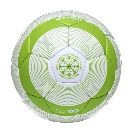 Мяч ф/б ATEMI BULLET FUTSAL, PU, бел/зел, р.4