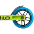 Самокат трюковой TECH TEAM Duker 1.0, 110 неон зеленый