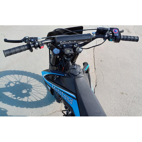 Питбайк  Motoland GF125 E синий/чёрный *4
