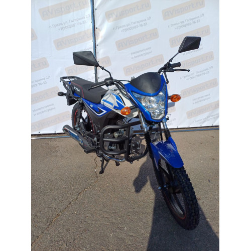 Мопед MOTOLAND ALPHA RS 11 синий/белый