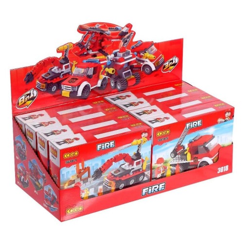 Игра КОНСТРУКТОР COGO Огнеборцы 86 детали (2639763)