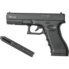 Пистолет пневматический Stalker S17 (аналог Glock17) металл, пластик, черный 4,5 мм