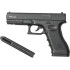 Пистолет пневматический Stalker S17 (аналог Glock17) металл, пластик, черный 4,5 мм