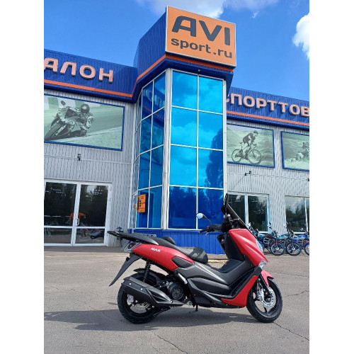 Скутер VENTO MAX 200 матовый красный/матовый черный (ЭПТС)(бесключевой доступ)