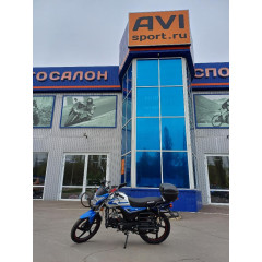 Мопед MOTOLAND ALPHA RS LUX 11 синий/белый*1