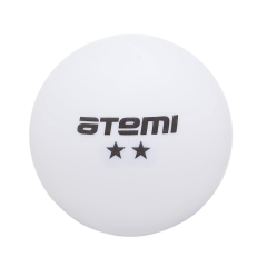 Мячи для н/т ATEMI ATB202 2* бел 6 шт
