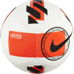 Мяч ф/б NIKE Pitch р.5, белый/красный (.DC2380-100)