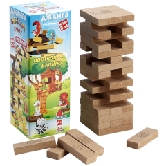 Игра ПАДАЮЩАЯ БАШНЯ 3в1 ДЖАНГА. МЕМОРИ. ВЕСЁЛЫЙ СЧЁТ, (5110305)
