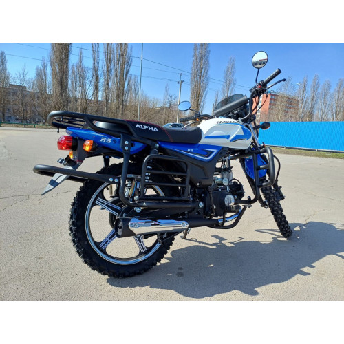 Мопед MOTOLAND ALPHA Forester RS 11 синий/белый*1