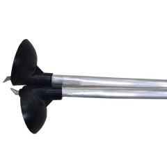 Палки лыжные А.В.Т.  алюминий 120см