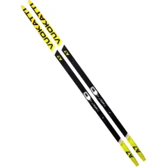 Комплект лыжный NNN 200 VUOKATTI Step-in Black/Yellow