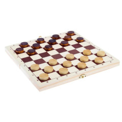 Игра настольная ШАШКИ Тронк 30х30см, с доской (4348871)