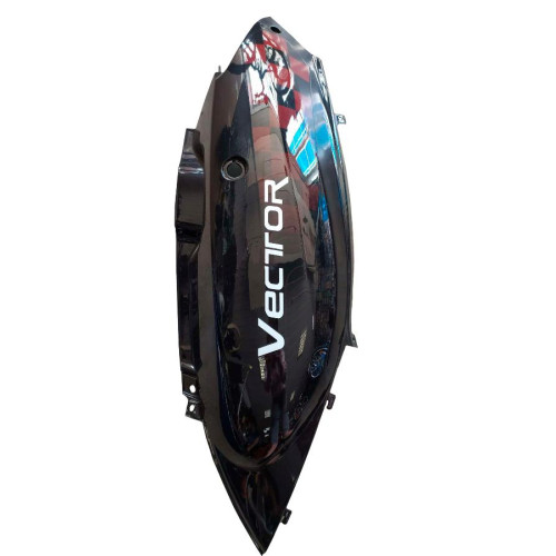 Пластик VECTOR JIALING боковой верхний L (черный)