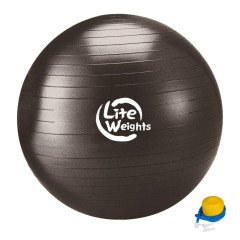 Мяч гимнастический Lite Weights 1869LW, d-100см (с насосом, антивзрыв), макс. нагрузка 110кг