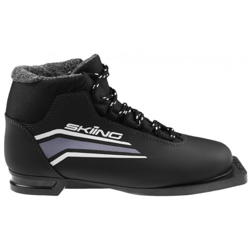 Ботинки лыжные 75мм Trek Skiing HK р.40 черные