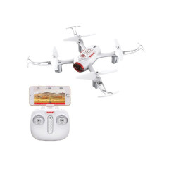 Игрушка КВАДРОКОПТЕР Syma X22SW 0.3Mpix avi WiFi ПДУ белый