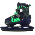 Коньки раздвижные BLACK AQUA AS-408 р.31-34 (синий/зеленый)