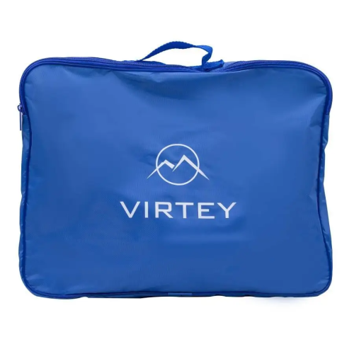 Коньки раздвижные VIRTEY JOY BW-902-2 р. 33-36. Цвет: синий