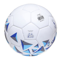 Мяч ф/б ATEMI CRYSTAL, PVC, бел/т. син., р.5