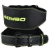 Пояс т/а BoyBo Premium BW650 черный/зеленый кожа 2XL