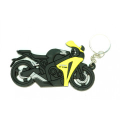 Брелок резиновый HONDA (желтый)