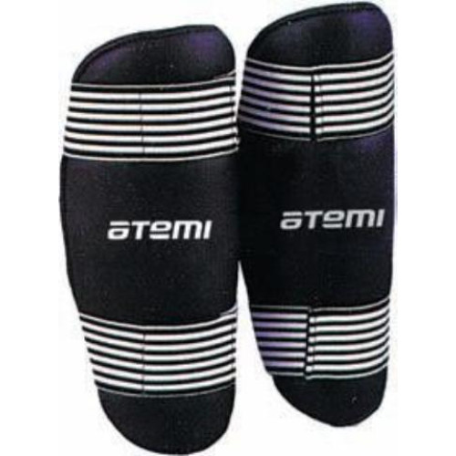 Защита голени ATEMI PSG-476 искусств. кожа, черная р-р L
