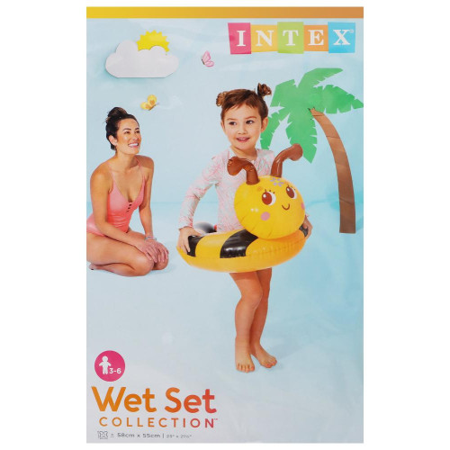 Круг надувной INTEX 59220 раздвижной, 3-6 лет